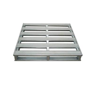 China Low Price Single Faced Stackable Iron Steel Pallet for sale