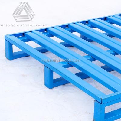 China Single Faced Metal Pallets Manufacturers Corrugated Steel Pallet Japan Size for sale