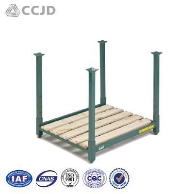 China Suitable for outdoor steel folding stack metal rack for supermarket storage for sale