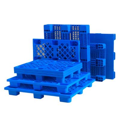 China Euro Warehouse Palet Europalet Single Faced Heavy Duty Stackable Plastic Pallet 1200 x 800 for sale