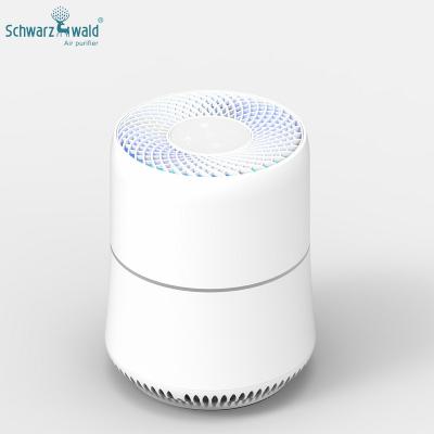 China 2021 Function WIFI Smart Activated Carbon Filter HEPA Filter Portable Desktop WIFI Air Purifier for sale