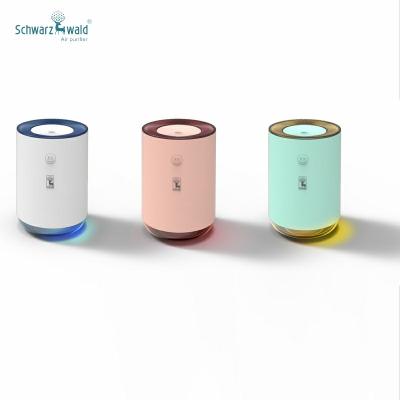 China Color Changing LED Light Seven Color Changes Humidifying Mini Essential Oil Perfume Air Humidifier USB Diffuser Mini for sale