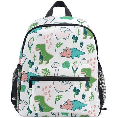 China Other Custom Cute Kids School Backpack Dinosaur Student Bag For Boys Girls Trunk Clip Kindergarten Kids Bag for sale