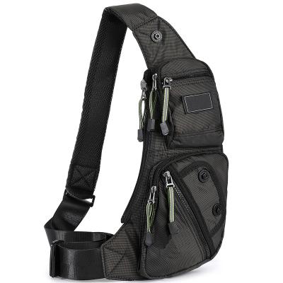 China Multifunctional High Quality Shoulder Backpack Travel Bag Sling Waterproof Fanny Pack Soft Cross - Body Bags For Men for sale