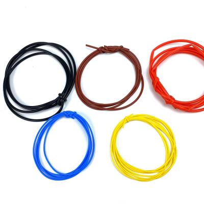 China High Quality Insulation ID 1-15MM Size Flexible Silicone Heat Resistant Transparent Rubber Tube For Wire Insulation for sale