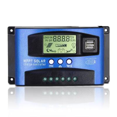 China Mppt Solar Charge Controller Solar Charge Controller Solar System Controller 40A MPPT 100A 60A 50A 40A 30A 12/24V for sale