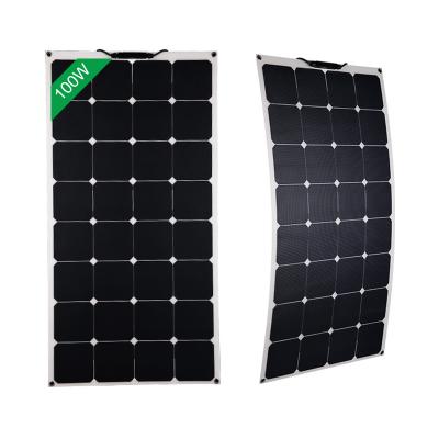 China High Quality Custom Ransu Boat Vehilce Battery Charging Camping Photovoltaic Panel Solar Panels Sunpower Photovoltaic Panel for sale