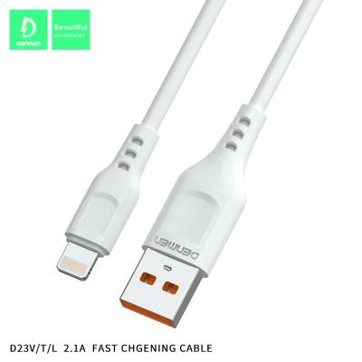 China Universal Most Products Black And White Fast Charging Portable Micro Usb Cable 2.1A 2M Mobile Phones Data Cable for sale