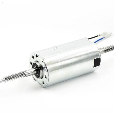 China Mrico High Torque New Product 6V 12V Smart Brush Motor Totally Enclosed Low Noise Brushless DC Motor With Double Worm for sale