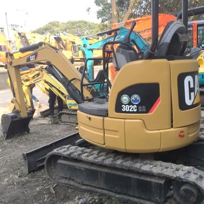 China Used Caterpillar 302 Small Excavators Second Hand Mini Caterpillar Excavators for sale