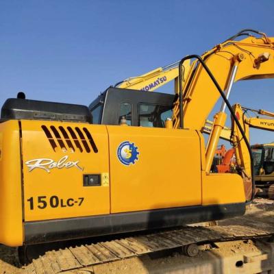 China Used Hyundai 150lc-7 Excavator Second Hand Hyundai 150 Crawler Excavator On Sale for sale