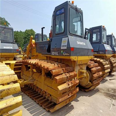 China Used SHANTUI SD16 Bulldozer Second Hand Crawler Bulldozers Earthmoving Machine for sale