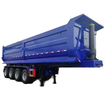 China U Type Semi Trailers 80 tons Truck Semi Trailers U Type Dump Truck Semi Trailers for sale