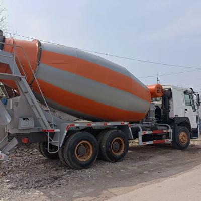 China Used cement mixer truck 12 square 14 square concrete mixing tank truck commercial mixing transport tank truck for sale