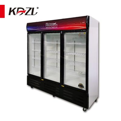 China Professional Durable Single-Temperature Beer Display Fridge Beverage Colder Drink Cooler For Bar for sale