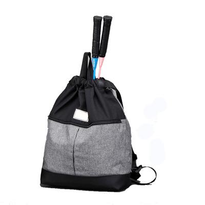 China Multi-function Double Shoulder Badminton Racket Sports Antitheft Backpack Yoga Fitness Bag for sale