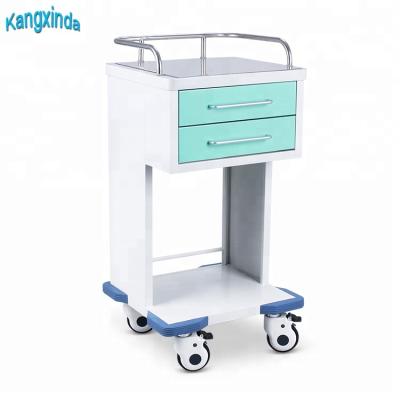 China Hospital Trolley KXDCT03 Color Steel Trolley Hospital Dental Salon Beauty Trolley for sale