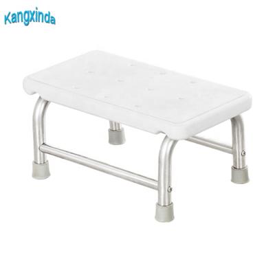 China Commercial Stainless Steel Fast Delivery Durable Hospital Furniture Foot Stool Medical Step Stool for sale