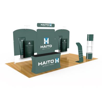 China Lightweight aluminum frame modular exhibition booth (one set for different designs) for sale