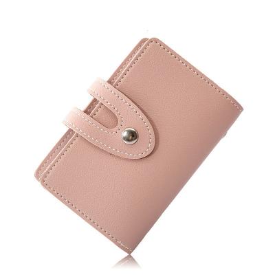 China Waterproof Hot Fashion Business Card Holder Business Card Holder Large Capacity Small Card Holder Case for sale