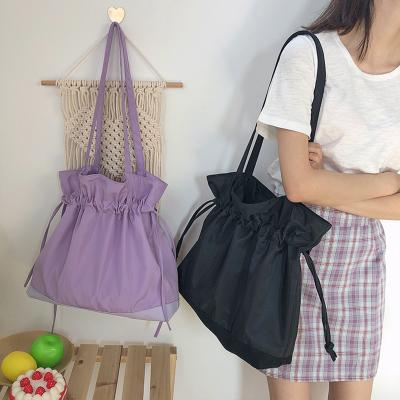 China 2021 Korean cross - body bags large capacity shoulder bags women nylon bags for sale