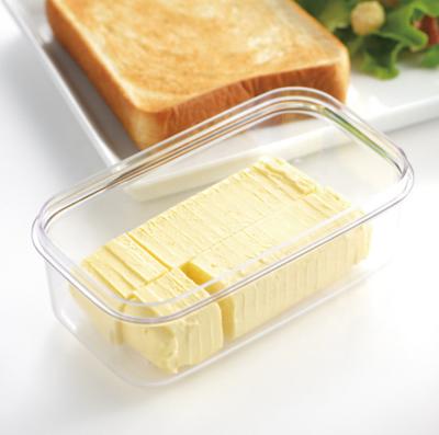 China Reliable Regular Size Cheese Crate Rectangle Premium Butter Crate Cutter Set With Butter Knife for sale