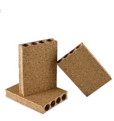 China All Good Quality Hollow Tubular Core Particleboard Chipboard Door Core for sale