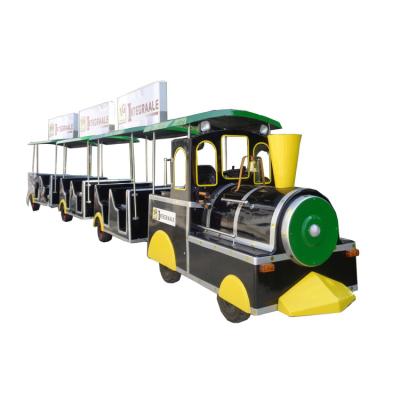 China FRB hot sale la diversin tren Para mini toy electric train,kids ride electric amusement park mini train for sale