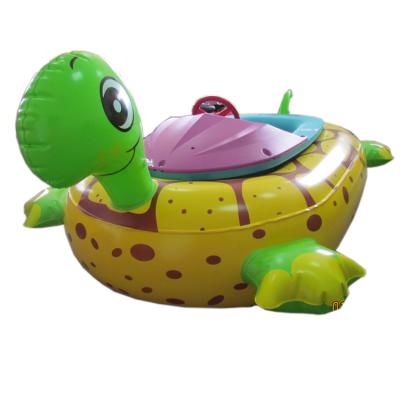 China Remote Control Inflatable Float Electric Water Motorized Animal Tube Boat FLBB-A30032 Bumper Swan for sale