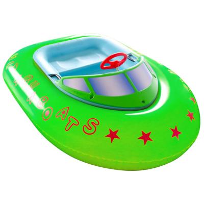 China PVC HDPE Normal Tube Parenting Electric Timer Water Bumper Boat FLBB-40002 for sale