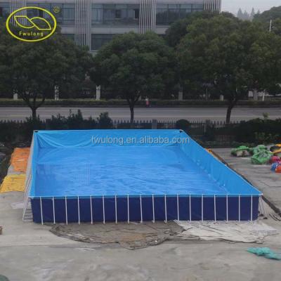 China waterproof & Large Frame Fire Resistant Inflatable Pool FLIP for sale