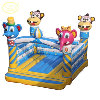 China Cheap PVC Adult Kids Indoor Outdoor OEM Cartoon Inflatable Bounce House for sale