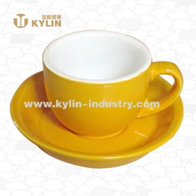 China Disposable Chinese Suppliers Promote New Style Coffee Cup Saucer for sale