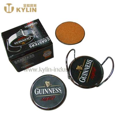 China Factory Price Viable High Quality Metal Round Coaster For Promotion Gift for sale