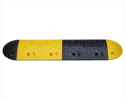 China Anti-pressure 500*350*50mm Visibility Rubber High Speed ​​Bump For Road Safety Ramp for sale