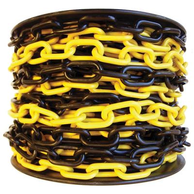 China Safety Traffic Safety Plastic Road Warning Plastic Barrier Chain 10mm 6mm 8mm for sale