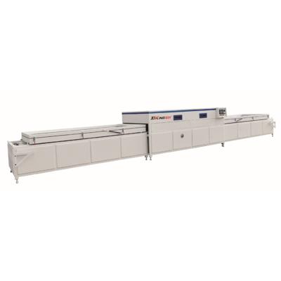 China Sideboard Laminated PVC MDF Door Vacuum Membrane Press Machine 2600*1300mm for sale