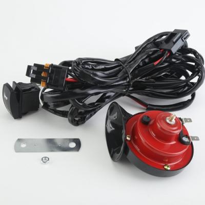 China Black Connector Car Auto Modified Electronic Horn Wiring Customized Relay for sale