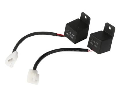 China Nylon + Chip Sealed 12vled Material Adjustable With Wire Sealed Type - 2 Foot Signal Black Flasher Relay Car for sale