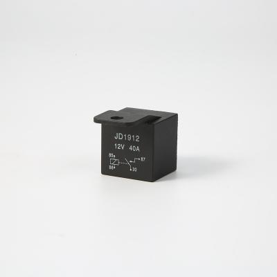 China New Black Square 12V40A Four Pin Power Bargain Price Commercial Relay Type 28.5*28.5*25.5mm for sale