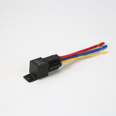 China Wholesale Commercial Power Factory Square 12V80A Wide Pin Protection Relay Directly for sale