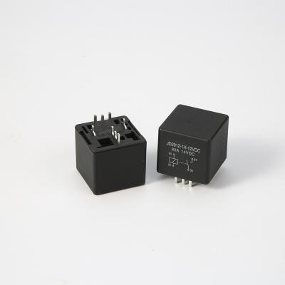 China Special Hot Selling Commercial Current Relay 12V80A28.5*28.5*25.5mm Four Power Terminals for sale