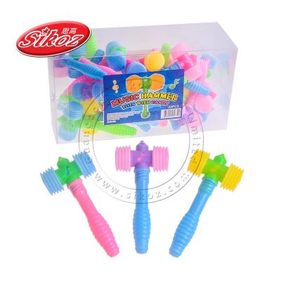 China Cartoon Toys Wholesale Music Hammer Toy Candy for sale