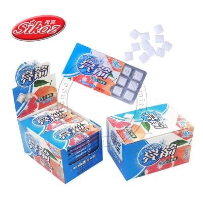 China Lemon Halal Sea Fresh Salty Flavor for Refreshing Chewing Gum 2138 for sale