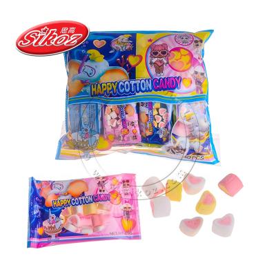 China Normal halal sweets heart shaped marshmallow for sale