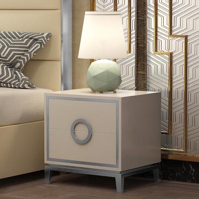 China Hot Sale Modern Bedroom Side Table Wooden For Home Furniture for sale