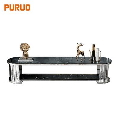 China Modern Design Modern Style Living Room Marble Top TV Stand for sale