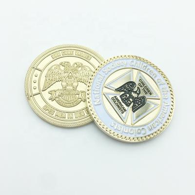 China A variety of features the wholesale price gold metal challenge coins made in chinese factory for sale