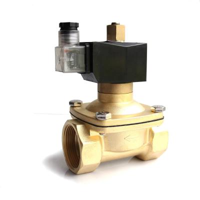 China 2W-160-15B van de de Solenoïdeklep van de waterfilter het Roestvrije staalmessing het Proef Werken Te koop