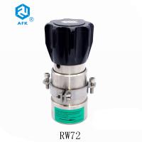 China Nitrogen Gas Back Pressure Regulating Valve Leakage Rate 2*10-8 Atm Cc / Sec He for sale